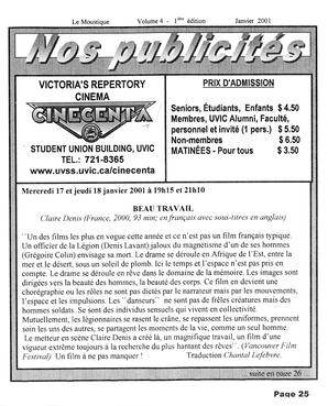   LE MOUSTIQUE PACIFIQUE, 2001   , page 24