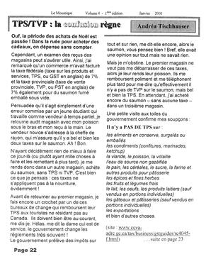   LE MOUSTIQUE PACIFIQUE, 2001   , page 21