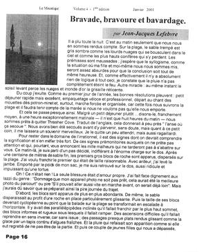   LE MOUSTIQUE PACIFIQUE, 2001   , page 15