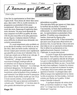   LE MOUSTIQUE PACIFIQUE, 2001   , page 12