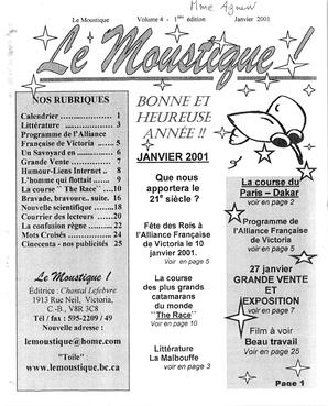   LE MOUSTIQUE PACIFIQUE, 2001   , page 1