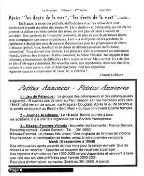   LE MOUSTIQUE PACIFIQUE, 2000   , page 8