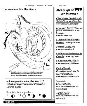   LE MOUSTIQUE PACIFIQUE, 2000   , page 20