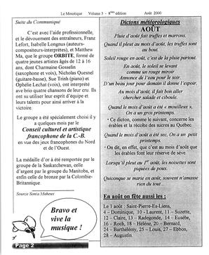   LE MOUSTIQUE PACIFIQUE, 2000   , page 2