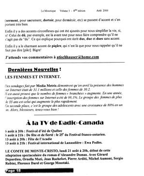   LE MOUSTIQUE PACIFIQUE, 2000   , page 18