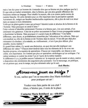  LE MOUSTIQUE PACIFIQUE, 2000   , page 16