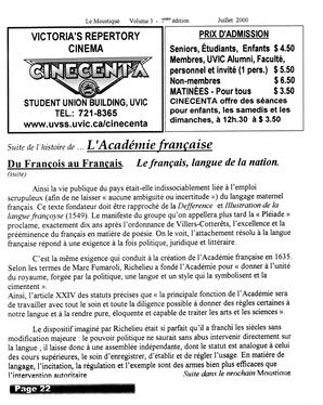   LE MOUSTIQUE PACIFIQUE, 2000   , page 22