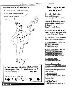   LE MOUSTIQUE PACIFIQUE, 2000   , page 20