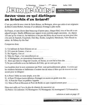   LE MOUSTIQUE PACIFIQUE, 2000   , page 17