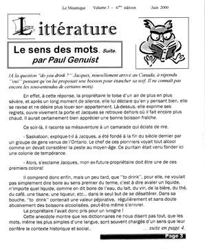   LE MOUSTIQUE PACIFIQUE, 2000   , page 3