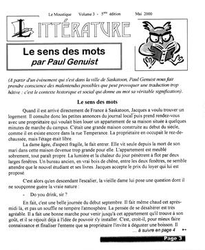   LE MOUSTIQUE PACIFIQUE, 2000   , page 3