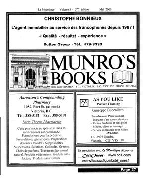   LE MOUSTIQUE PACIFIQUE, 2000   , page 27