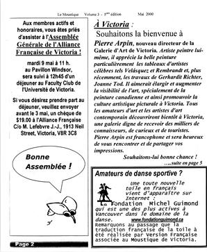   LE MOUSTIQUE PACIFIQUE, 2000   , page 2