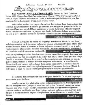   LE MOUSTIQUE PACIFIQUE, 2000   , page 12