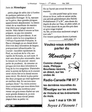   LE MOUSTIQUE PACIFIQUE, 2000   , page 10