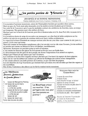   LE MOUSTIQUE PACIFIQUE, 1998   , page 4