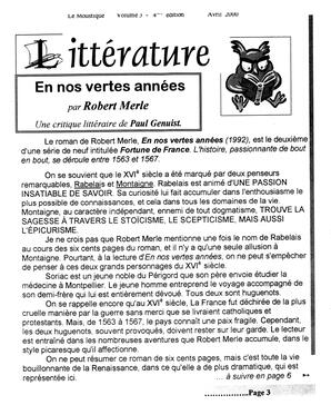   LE MOUSTIQUE PACIFIQUE, 2000   , page 3