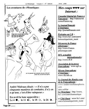   LE MOUSTIQUE PACIFIQUE, 2000   , page 20