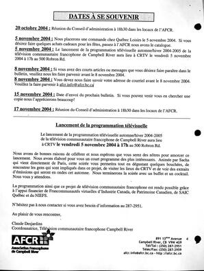   LE FRANCO-LIEN, 2004   , page 4