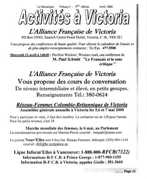   LE MOUSTIQUE PACIFIQUE, 2000   , page 11