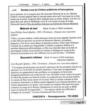   LE MOUSTIQUE PACIFIQUE, 2000   , page 23