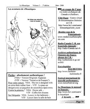   LE MOUSTIQUE PACIFIQUE, 2000   , page 19