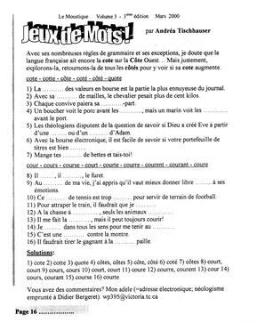   LE MOUSTIQUE PACIFIQUE, 2000   , page 16