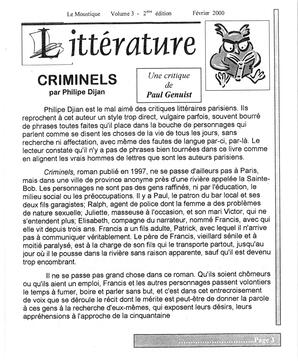   LE MOUSTIQUE PACIFIQUE, 2000   , page 3