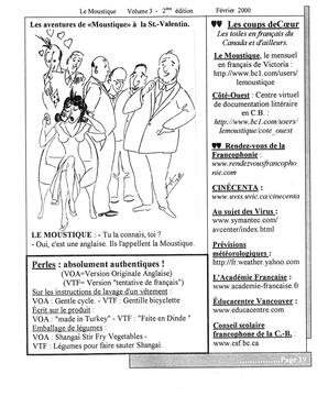   LE MOUSTIQUE PACIFIQUE, 2000   , page 19