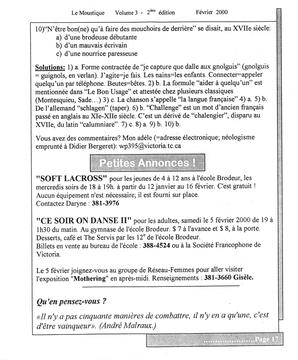   LE MOUSTIQUE PACIFIQUE, 2000   , page 17