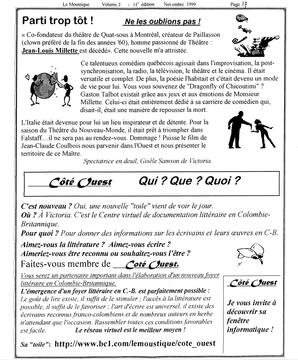   LE MOUSTIQUE PACIFIQUE, 1999   , page 15