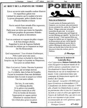   LE MOUSTIQUE PACIFIQUE, 1999   , page 9