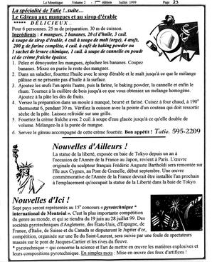   LE MOUSTIQUE PACIFIQUE, 1999   , page 23
