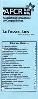 LE FRANCO-LIEN, 2004