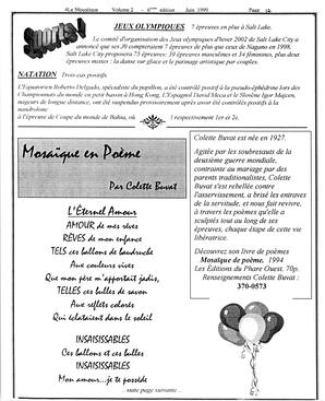   LE MOUSTIQUE PACIFIQUE, 1999   , page 12