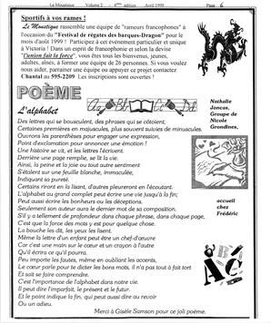   LE MOUSTIQUE PACIFIQUE, 1999   , page 6