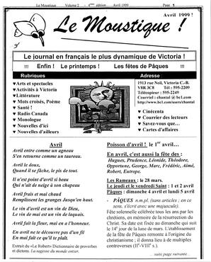   LE MOUSTIQUE PACIFIQUE, 1999   , page 1
