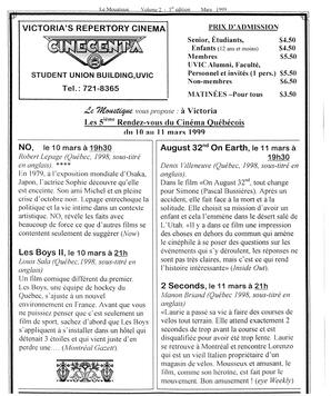   LE MOUSTIQUE PACIFIQUE, 1999   , page 18