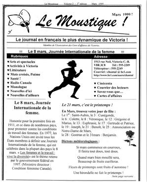   LE MOUSTIQUE PACIFIQUE, 1999   , page 1