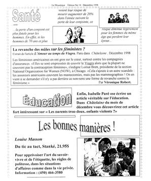   LE MOUSTIQUE PACIFIQUE, 1998   , page 20