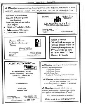   LE MOUSTIQUE PACIFIQUE, 1998   , page 16