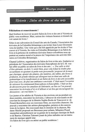   LE MOUSTIQUE PACIFIQUE, 2006   , page 4