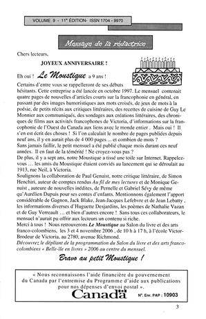   LE MOUSTIQUE PACIFIQUE, 2006   , page 3
