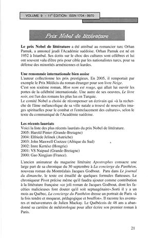   LE MOUSTIQUE PACIFIQUE, 2006   , page 21