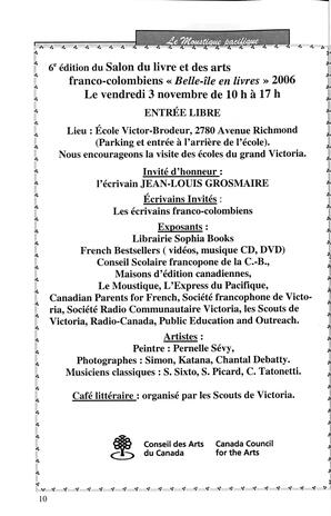   LE MOUSTIQUE PACIFIQUE, 2006   , page 10