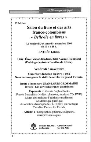   LE MOUSTIQUE PACIFIQUE, 2006   , page 4