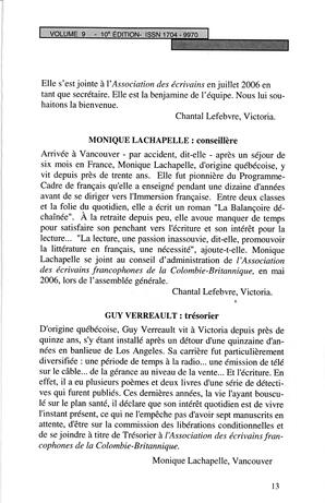   LE MOUSTIQUE PACIFIQUE, 2006   , page 13