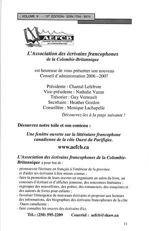   LE MOUSTIQUE PACIFIQUE, 2006   , page 11