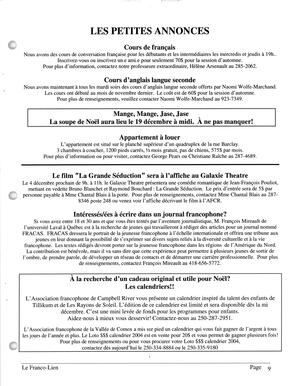   LE FRANCO-LIEN, 2003   , page 11