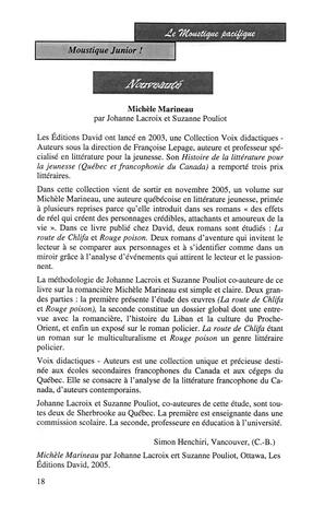   LE MOUSTIQUE PACIFIQUE, 2006   , page 18